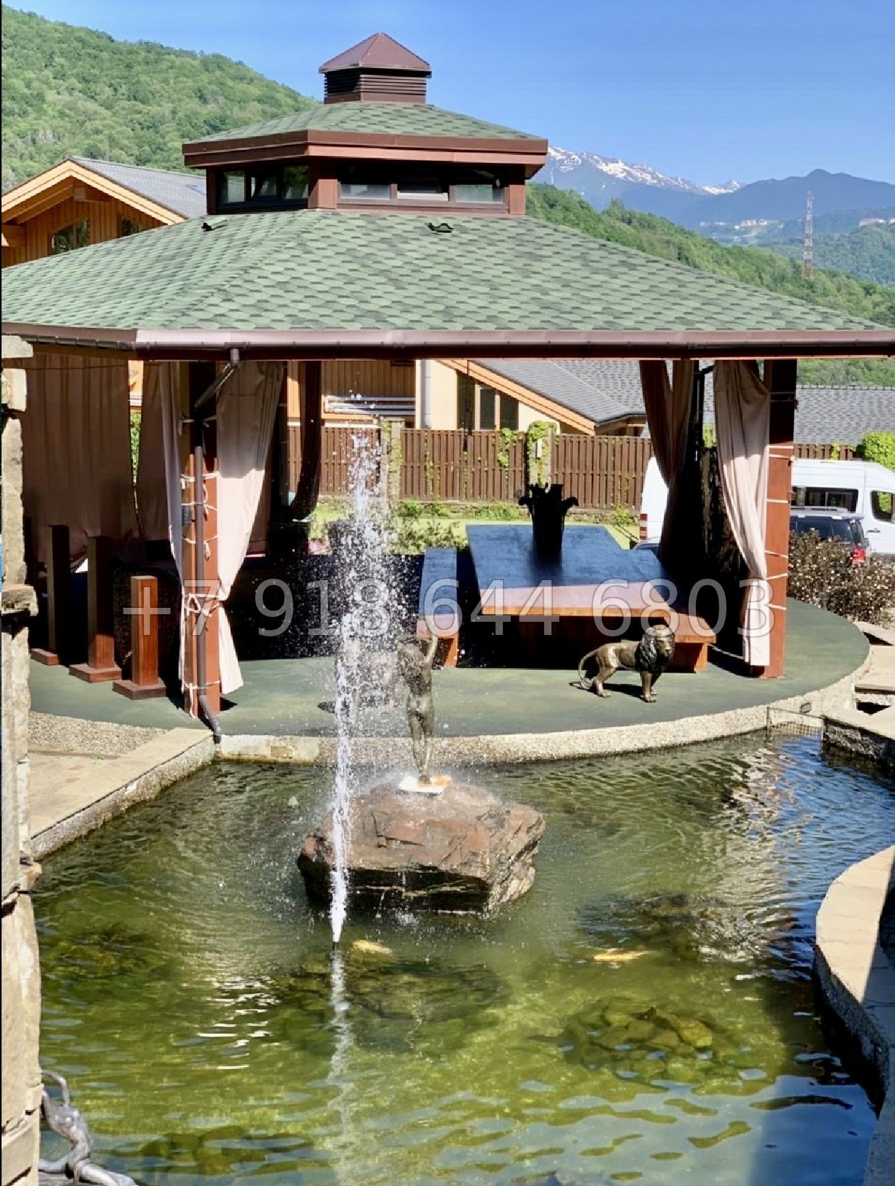 № 38 п. Дом с вертолетной площадкой на Красной Поляне  - миниатюра 25