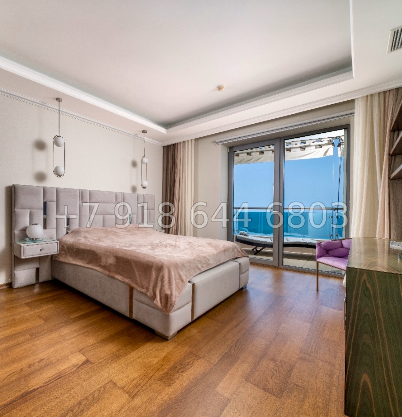 № 20е. Квартира с прекрасным видом на Чёрное море в городе Сочи ЖК Идеал Хаус - миниатюра 22