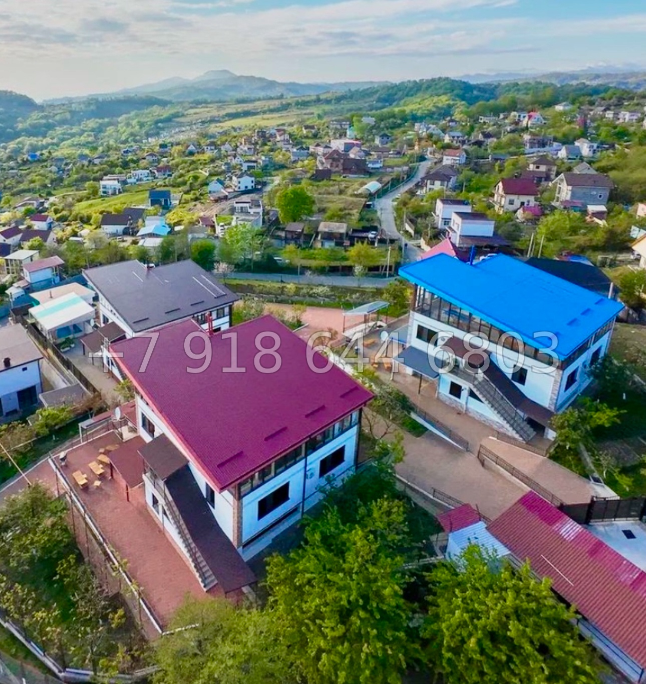 № 174 Б. Три дома в Адлере с большим участком земли  - миниатюра 44