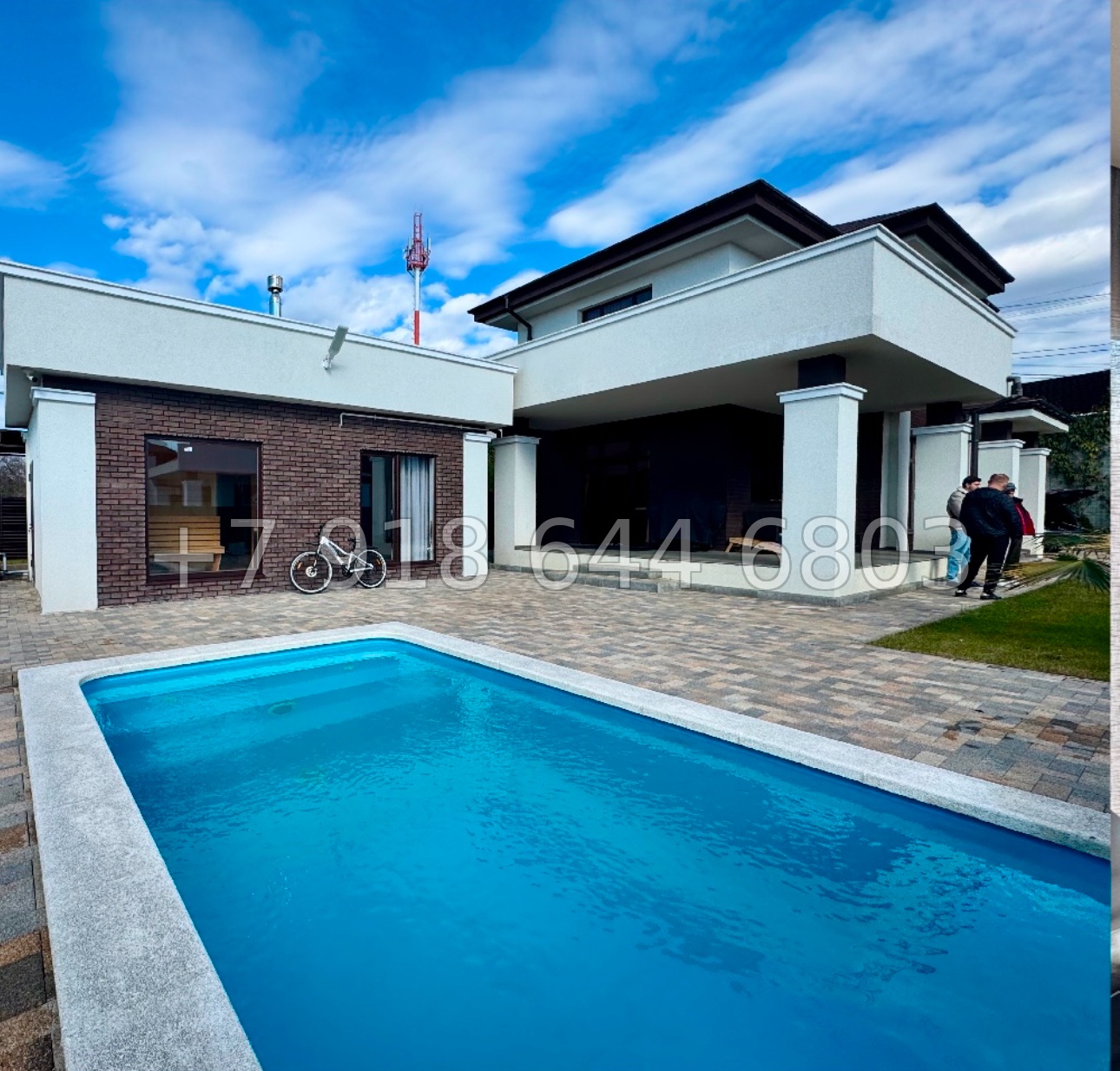 № 110 в. Дом с бассейном в Адлере у школы  - миниатюра 2