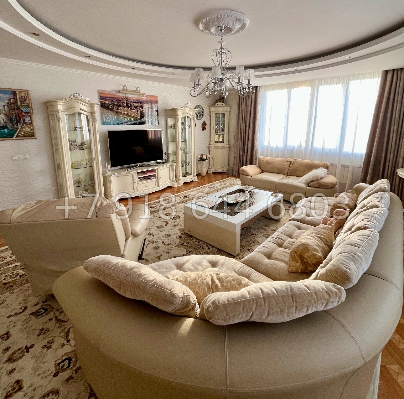 № 576 р. Трёхкомнатная Квартира в центре Сочи  - миниатюра 2