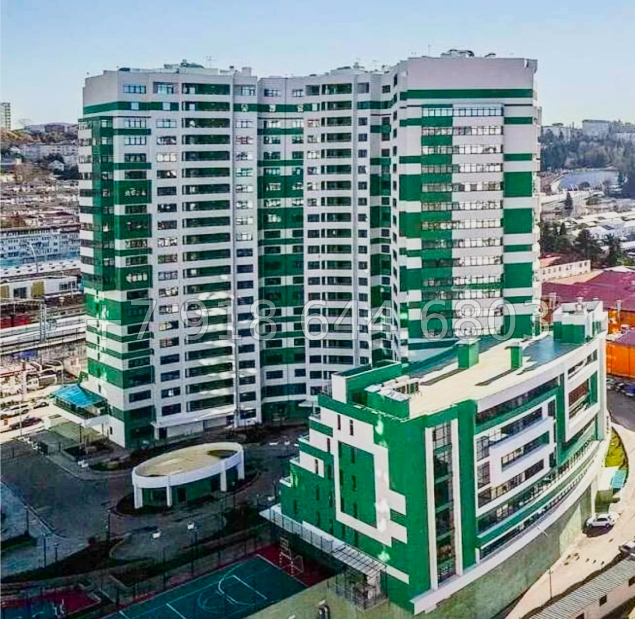 № 306 р. Квартира в центре города Сочи ЖК Парк Горького  - миниатюра 10