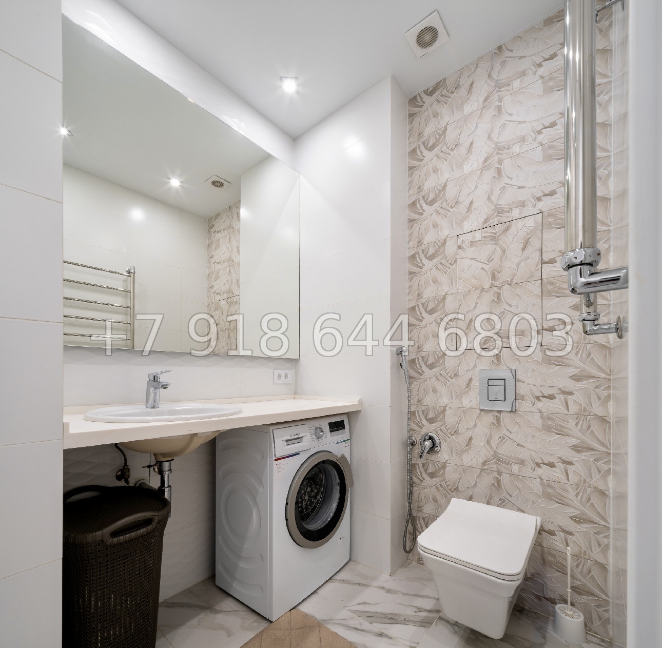 № 70р. Большая квартира на море в доме Бизнес класса ЖК Посейдон Сочи  - миниатюра 17