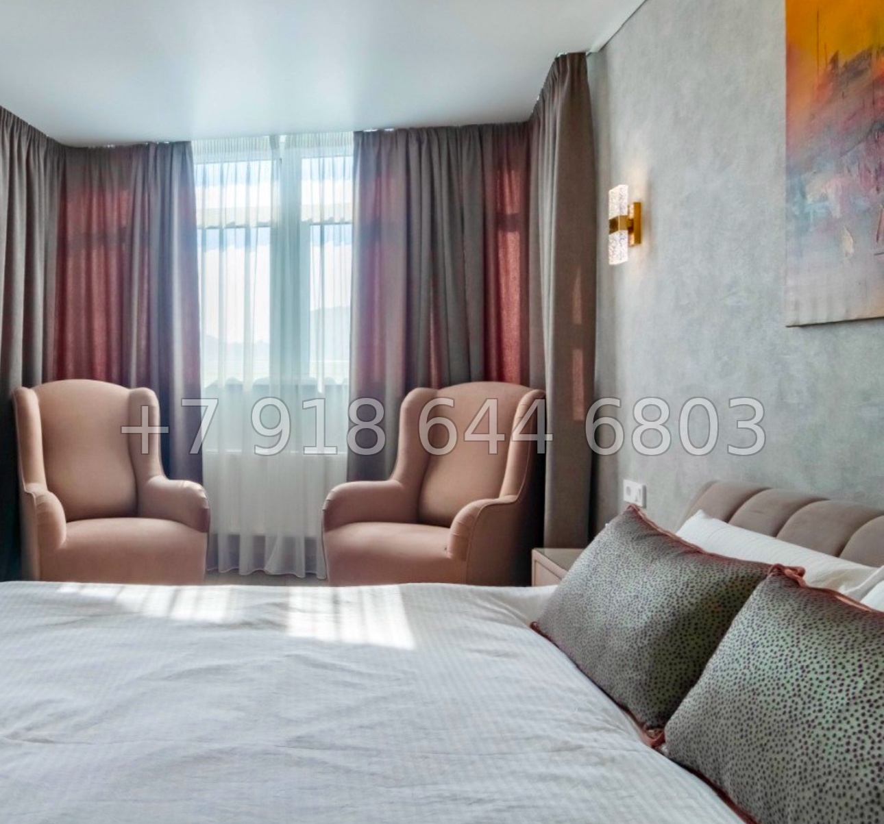 № 14 е. Трёхкомнатная Квартира в центре города Сочи ЖК Огни Сочи  - миниатюра 13