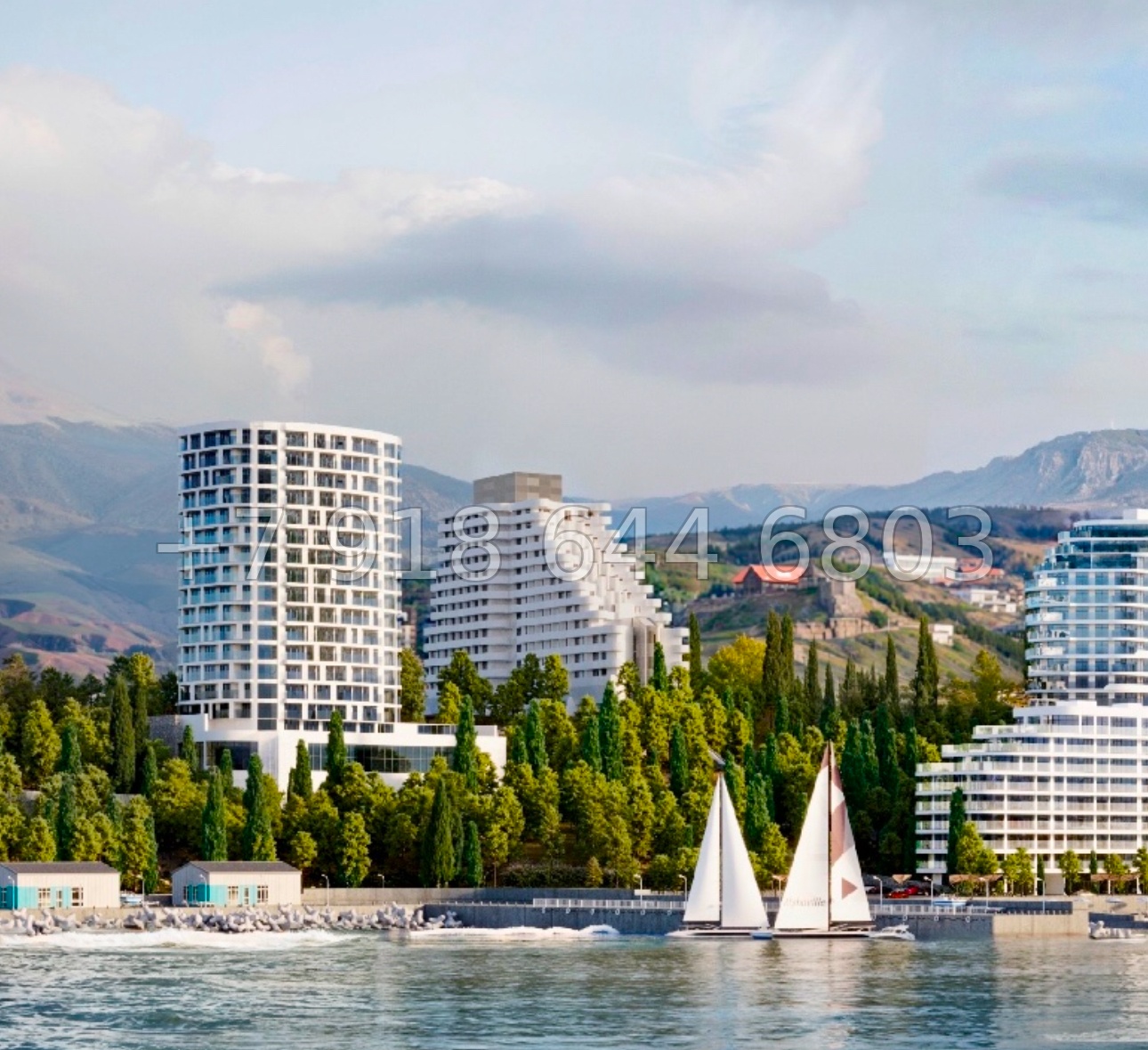 № 15 ю. Самые ВЫГОДНЫЕ в Алуште с ремонтом апартаменты на море АК Лайнер  - миниатюра 7