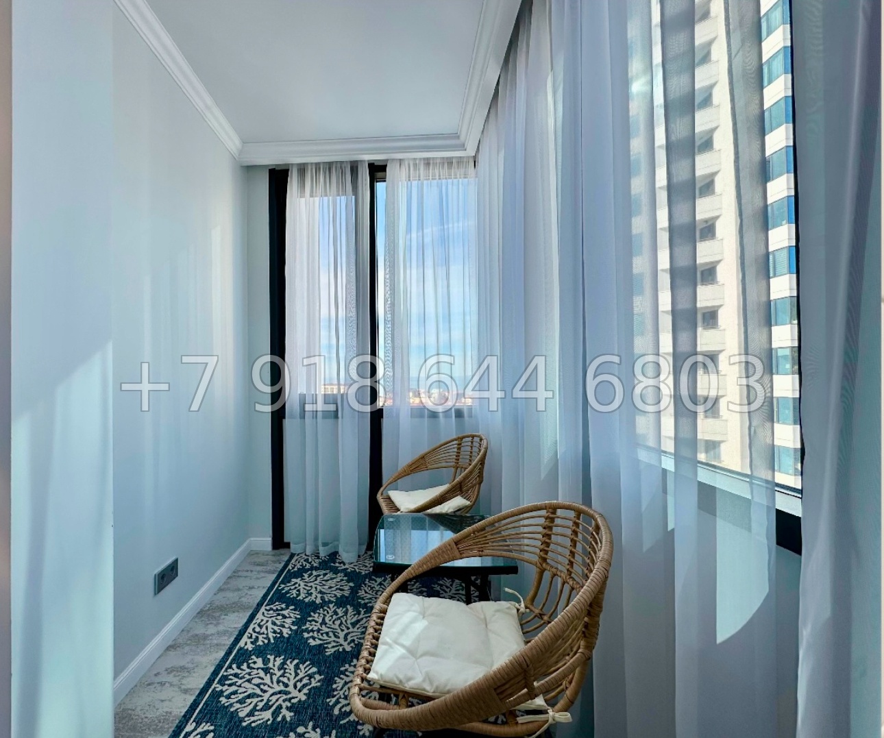 № 307 р. Квартира с видом на море Морская Симфония Адлер  - миниатюра 7