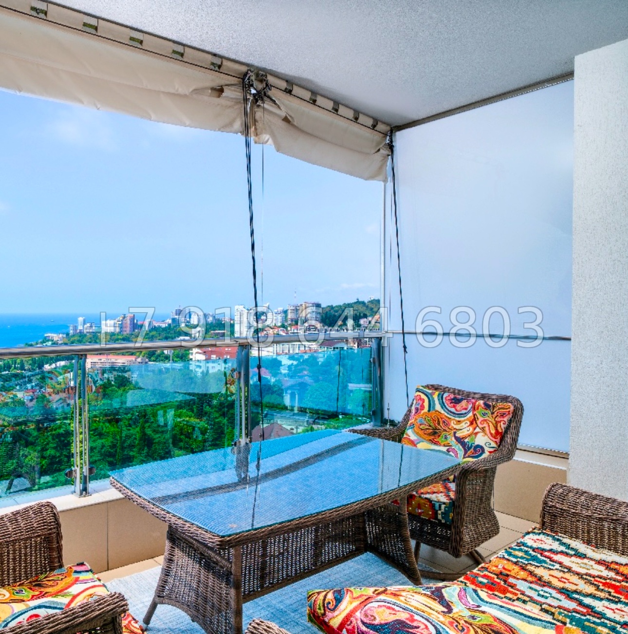 № 20е. Квартира с прекрасным видом на Чёрное море в городе Сочи ЖК Идеал Хаус - миниатюра 6