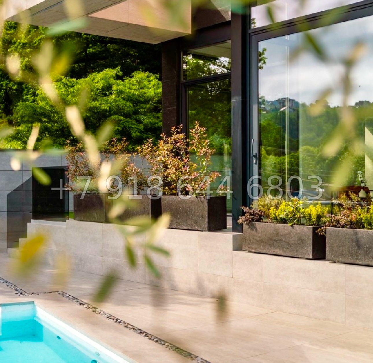 № 40 м. Дом с бассейном по дороге на Красную Поляну  - миниатюра 28