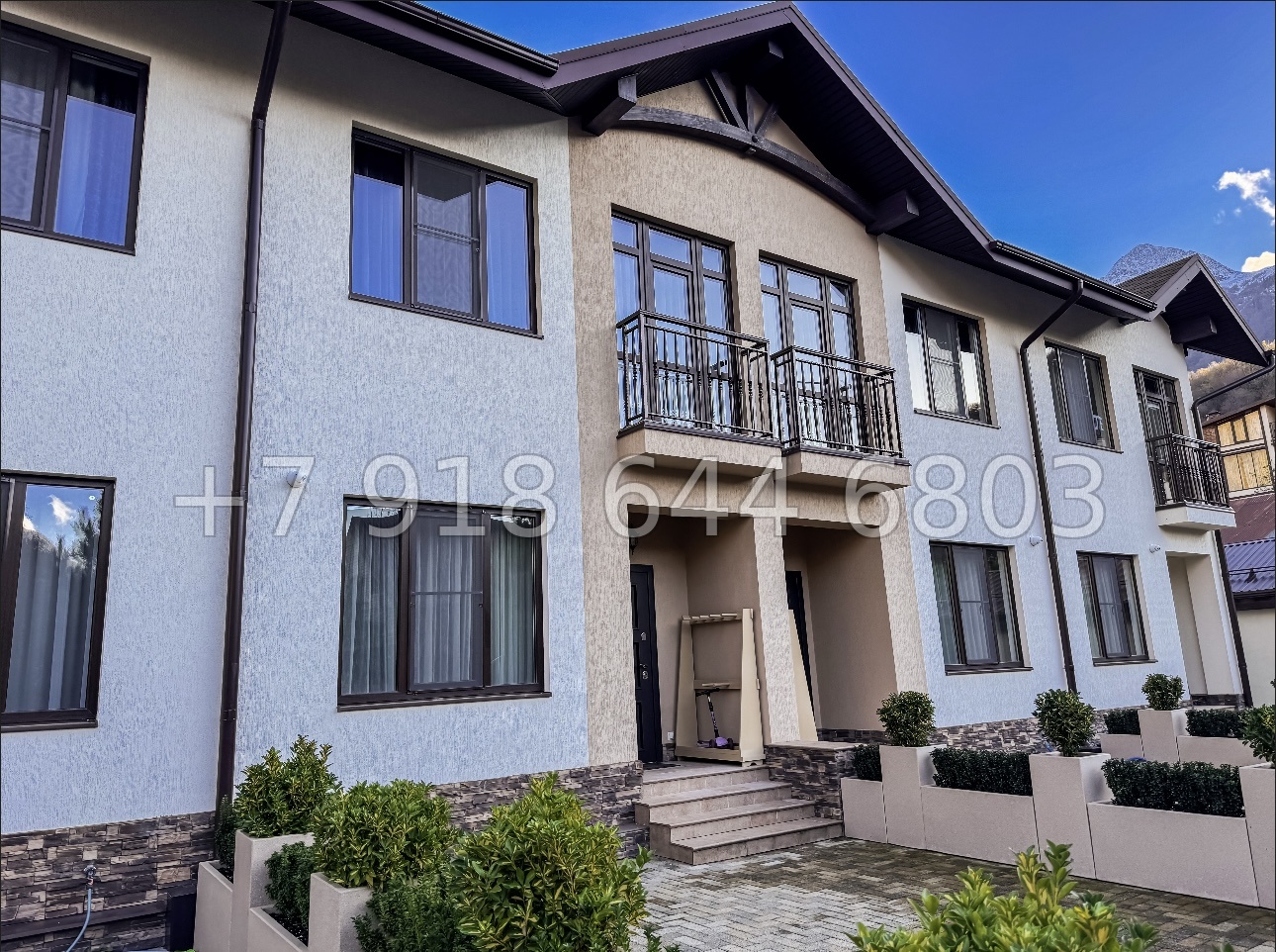 № 8 В. Таунхаусы на Красной Поляне в Сочи  - миниатюра 11