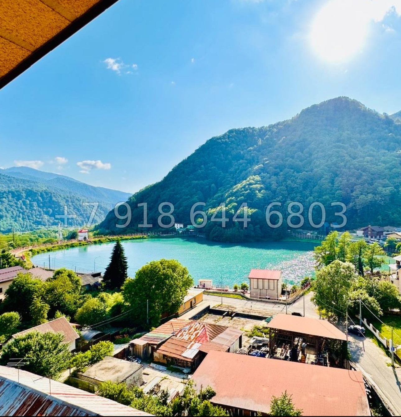 № 39и. Квартира с видом на озеро и горы Красной Поляны  - миниатюра 2