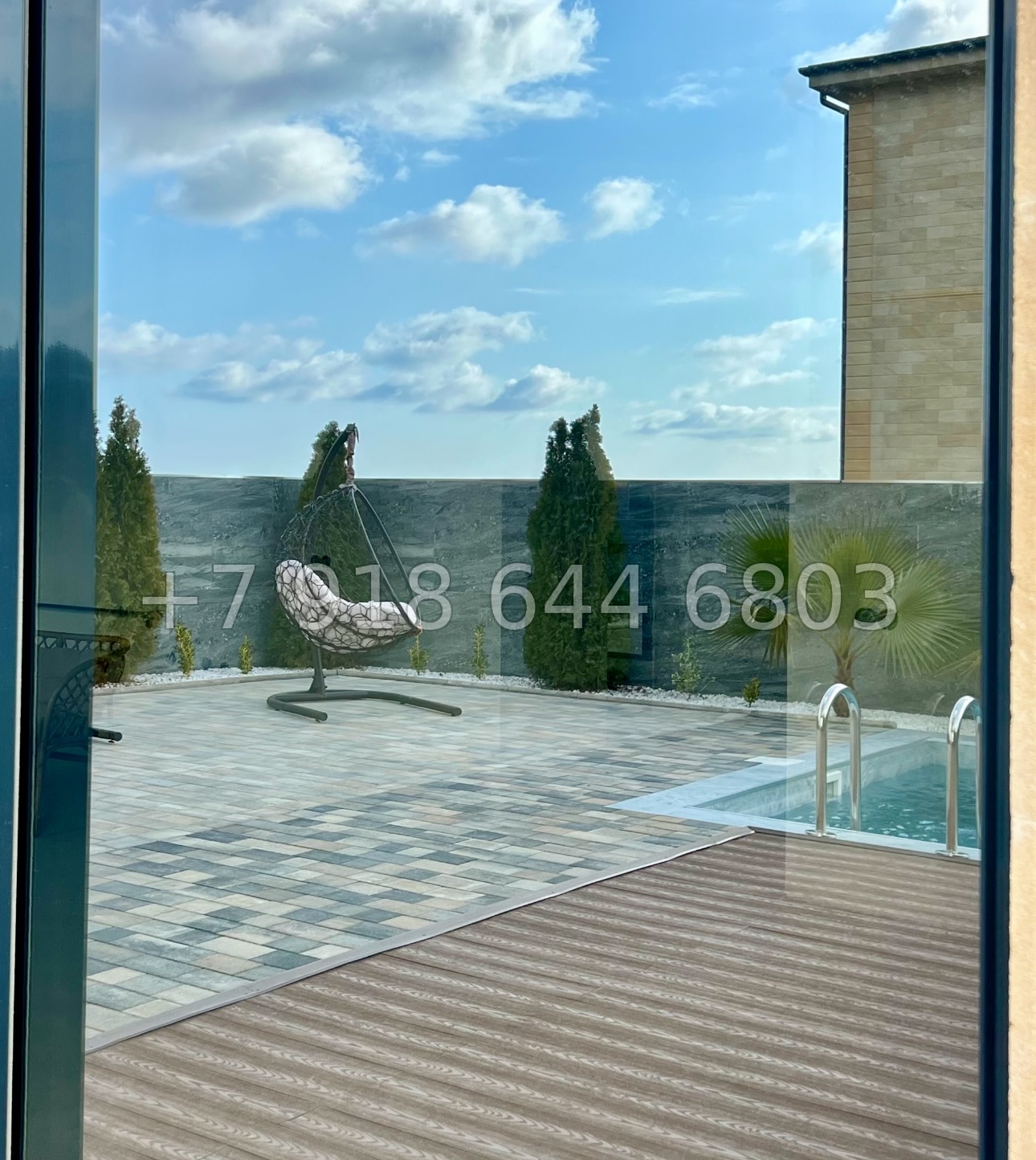 № 21 Б. Два дома с бассейном в Адлере  - миниатюра 21