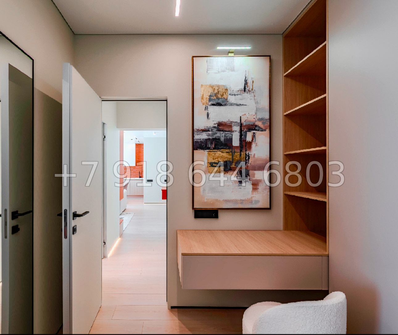 № 18р. Квартира с хорошим дорогим ремонтом в ЖК 123 Сочи  - миниатюра 13