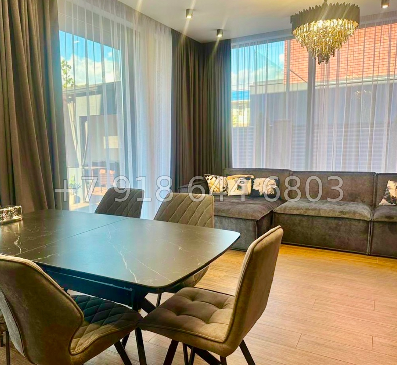 № 222 Б. Дом с хорошим ремонтом и бассейном в Адлере  - миниатюра 10