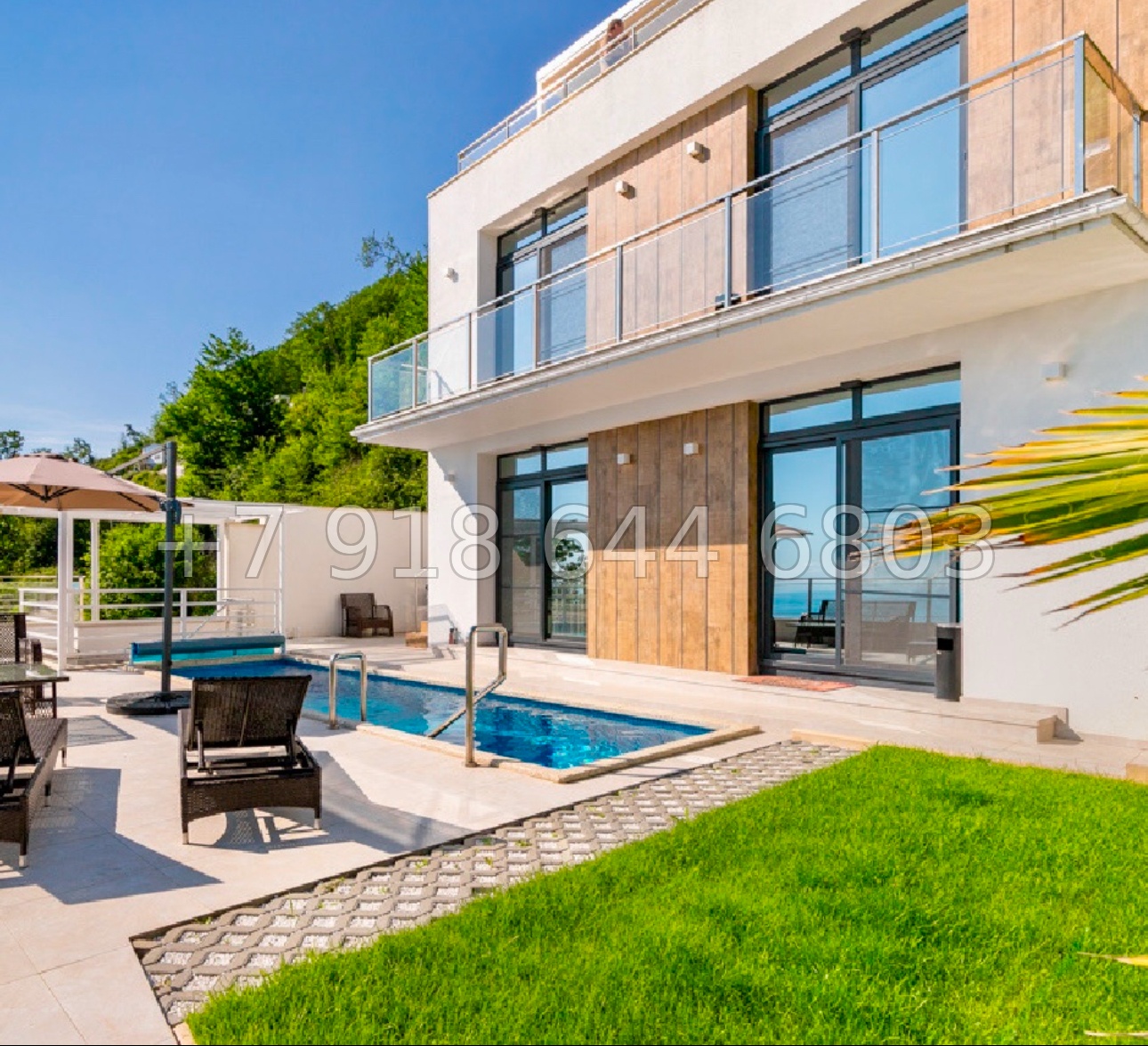 № 58в. Дом с видом на море в городе Сочи. - миниатюра 1