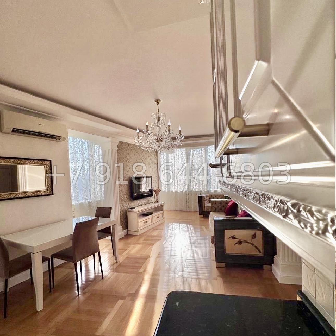 № 567 р. Трёхкомнатная Квартира в центре города Сочи  - миниатюра 5