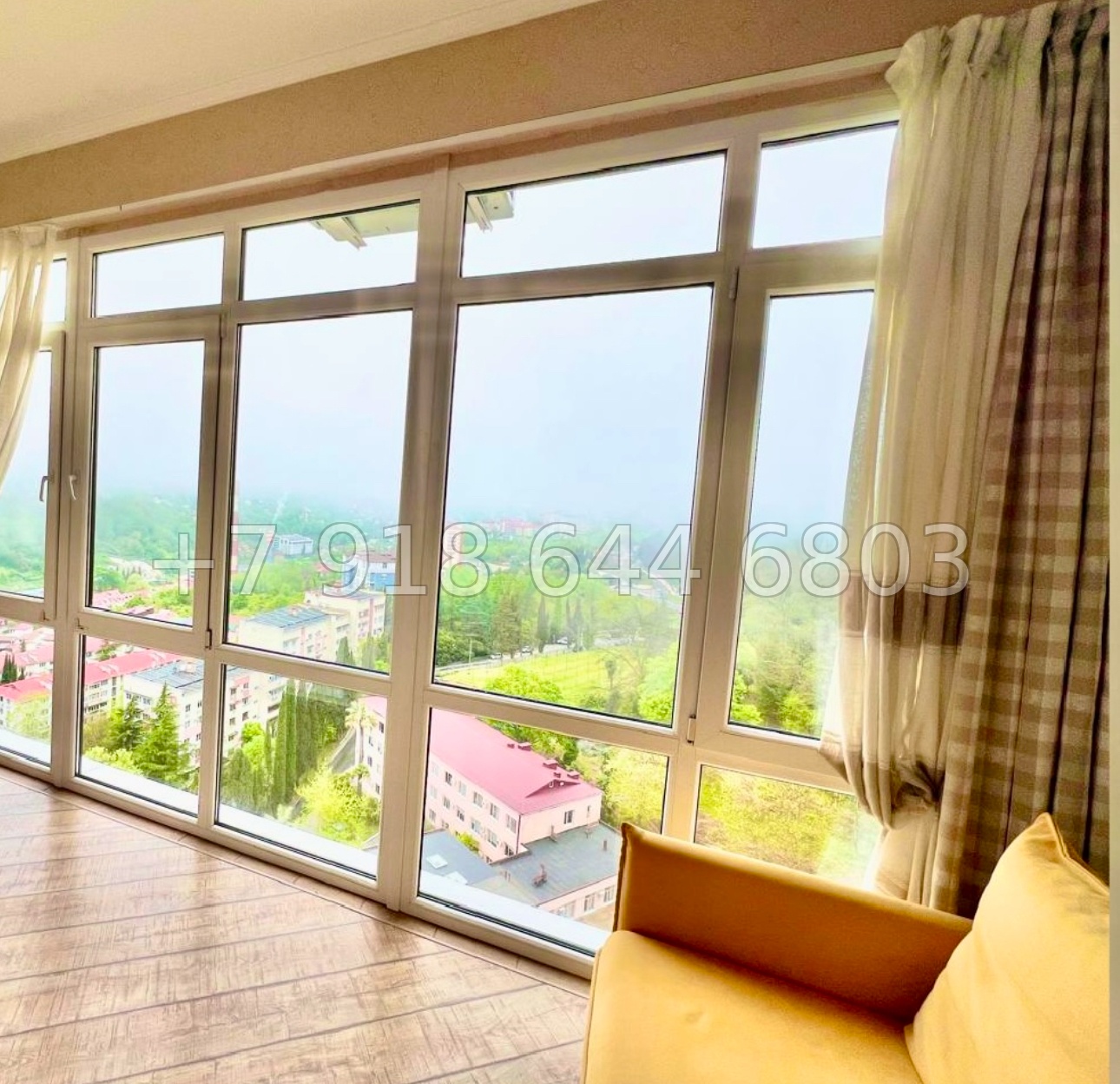 № 266 р. Трёхкомнатная Квартира в Сочи ЖК Золотой Колос  - миниатюра 17