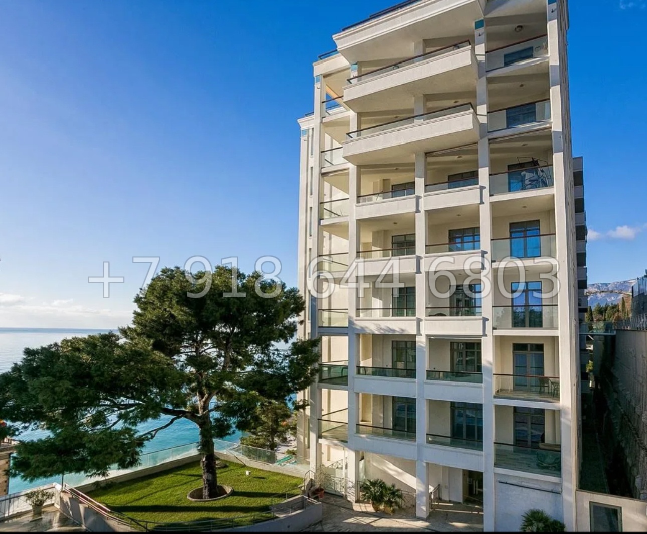 № 27 г Ялта . Квартира с видом на море у моря - миниатюра 27