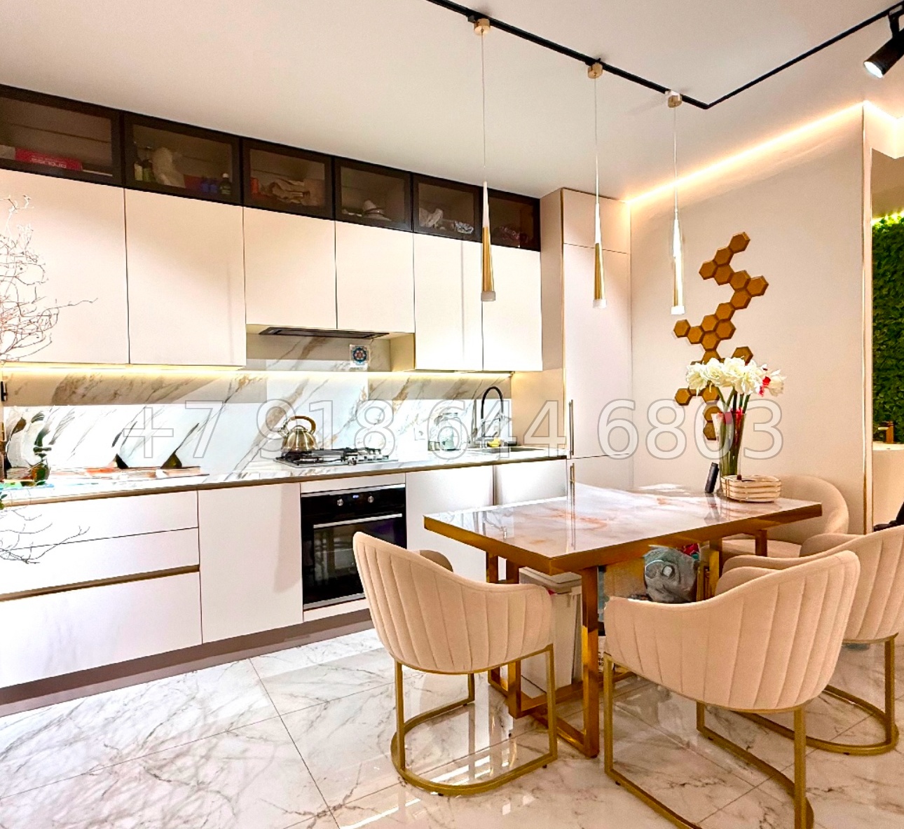 № 220 р. Трёхкомнатная Квартира в Адлере ЖК Кристалл  - миниатюра 6