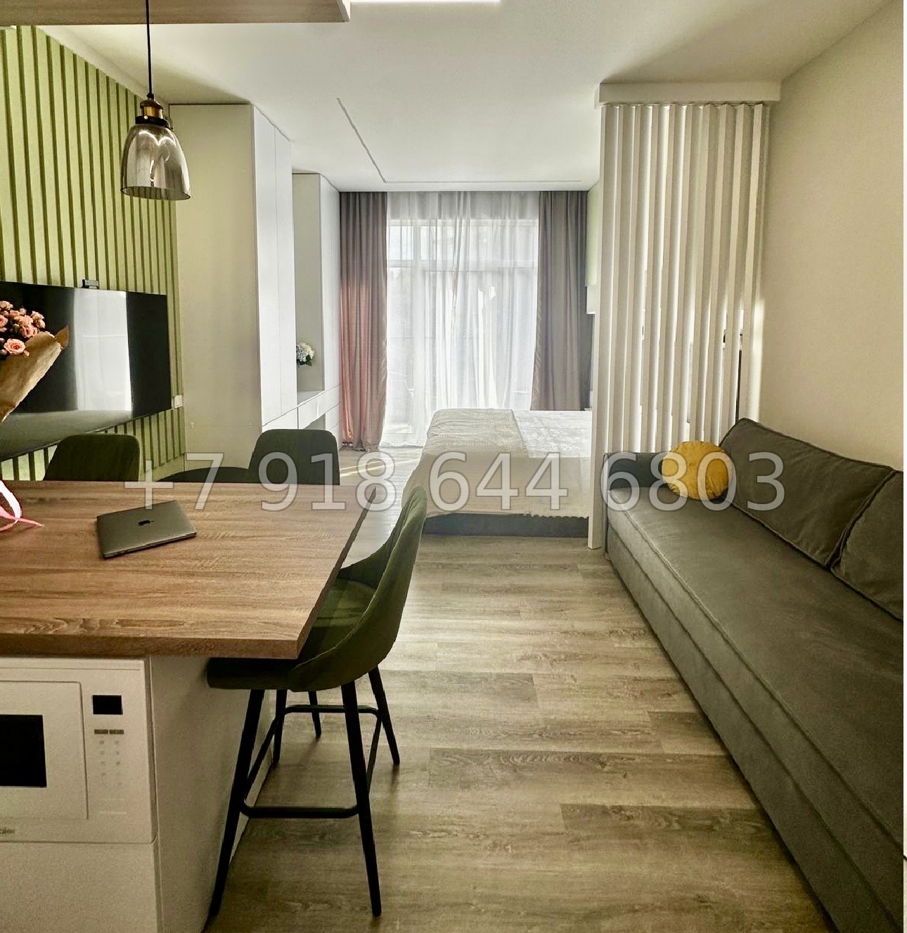 № 317 р. Квартира в доме Бизнес класса ЖК Аллея Парк Сочи  - миниатюра 3