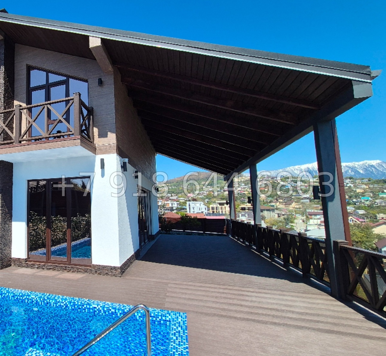 № 247 в. Дом с бассейном в Адлере  - миниатюра 11