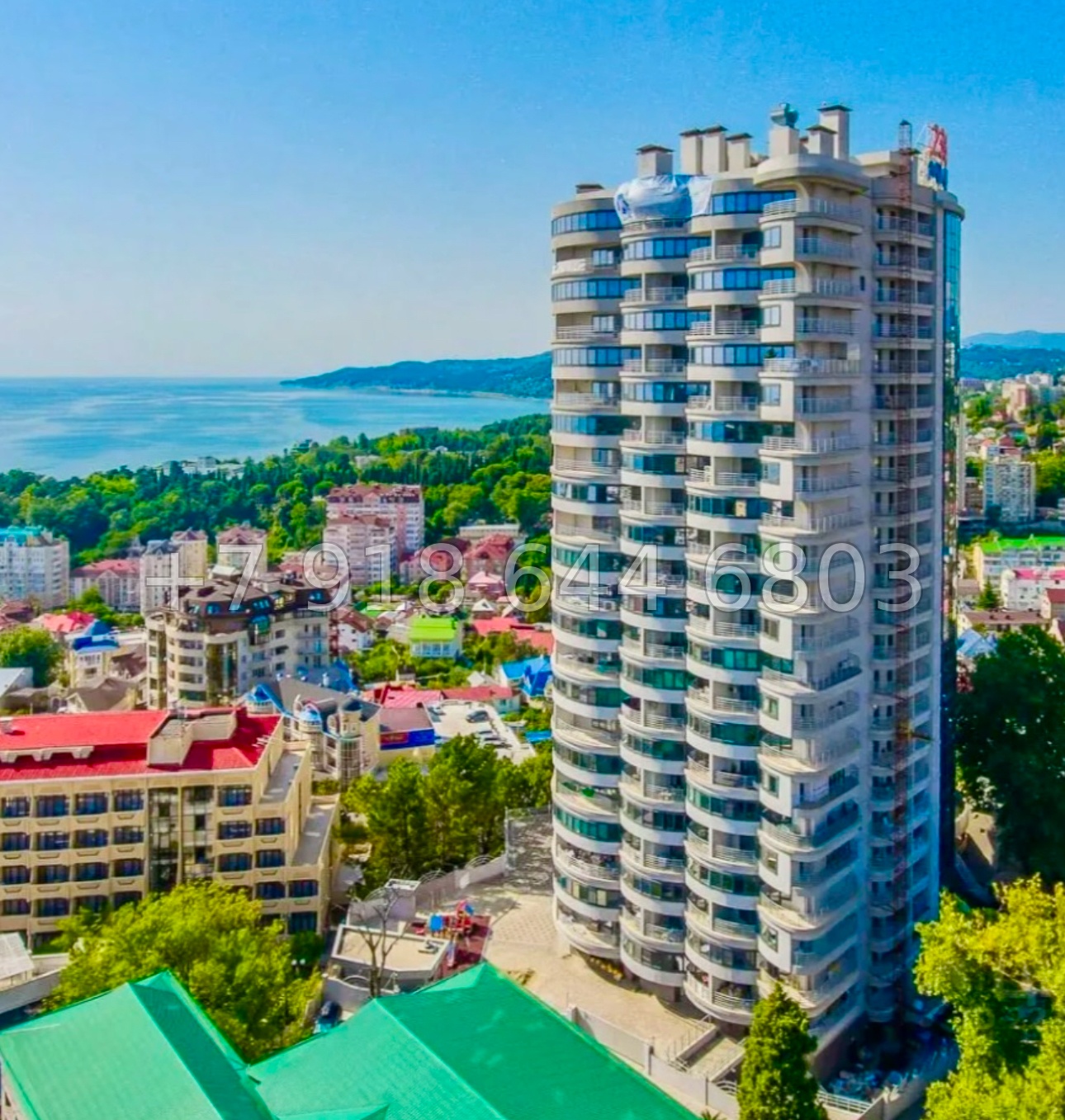 № 257 р. Двухкомнатная Квартира на море в Сочи ЖК Мидгард  - миниатюра 20