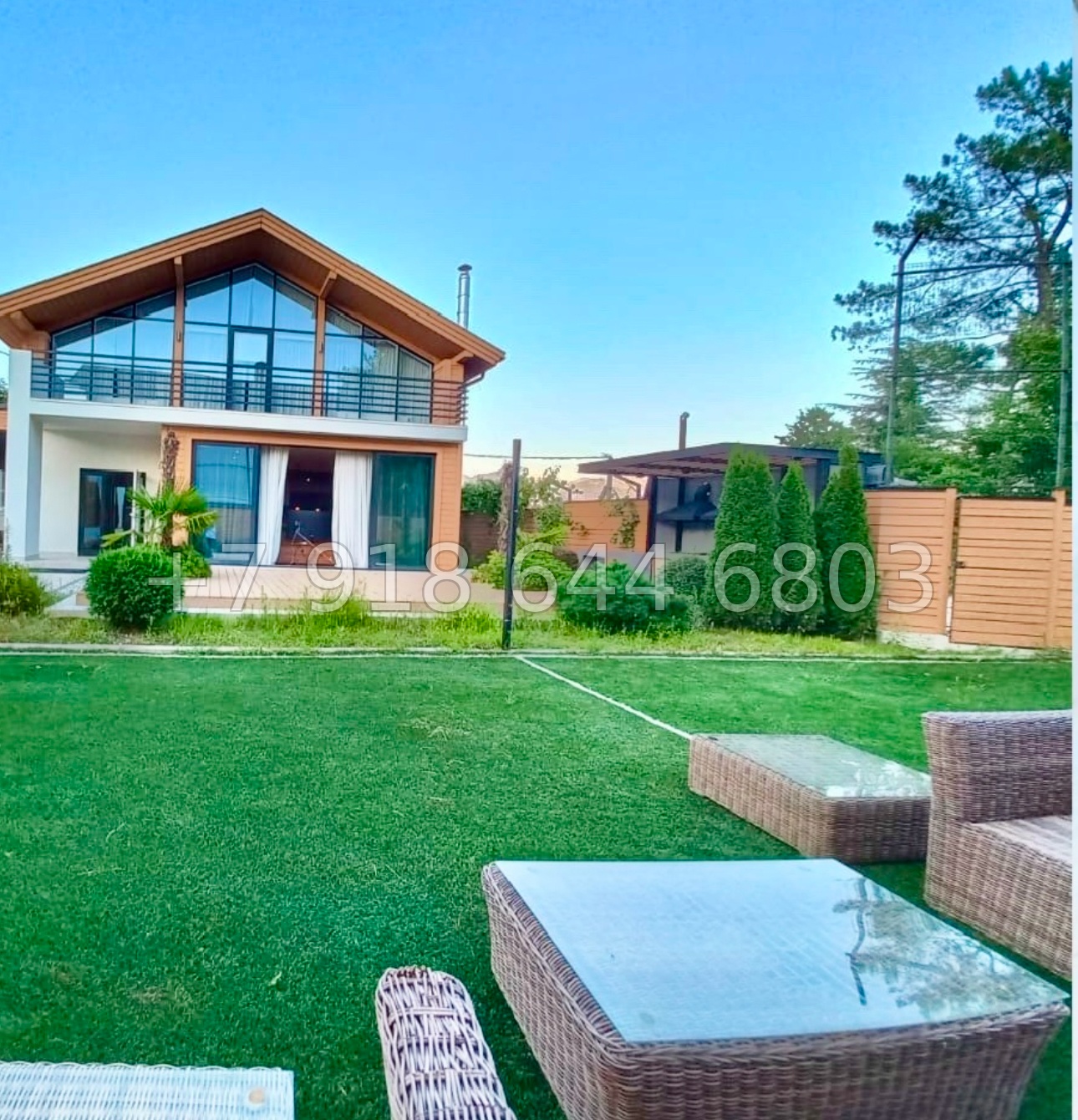 № 57м. Два дома огромных. Семейная усадьба в Адлере  - миниатюра 12