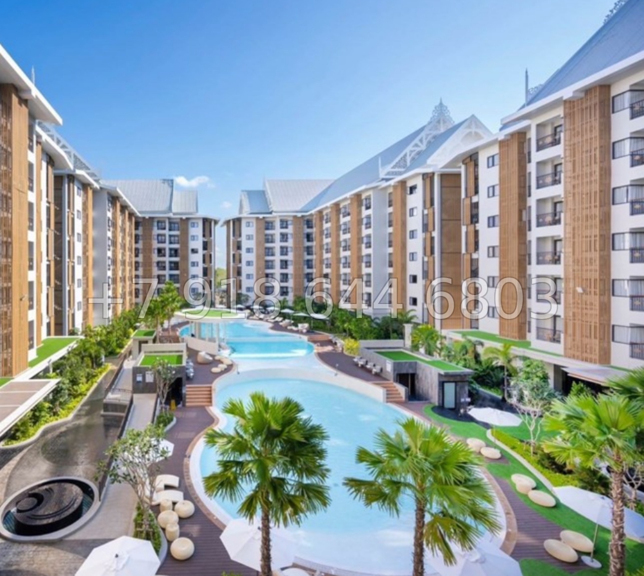 № 13. Wyndham Jomtien Pattaya Siam Inter World Asset Co.LTD Джомтьен пляж р-н - миниатюра 1