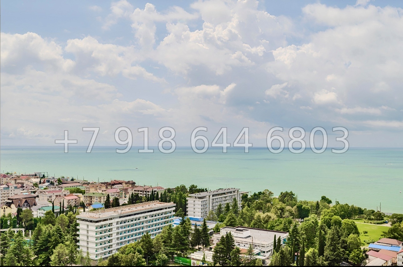 № 34р. Пентхаус с видом на море в Адлере ЖК Морская Симфония-2 - миниатюра 44