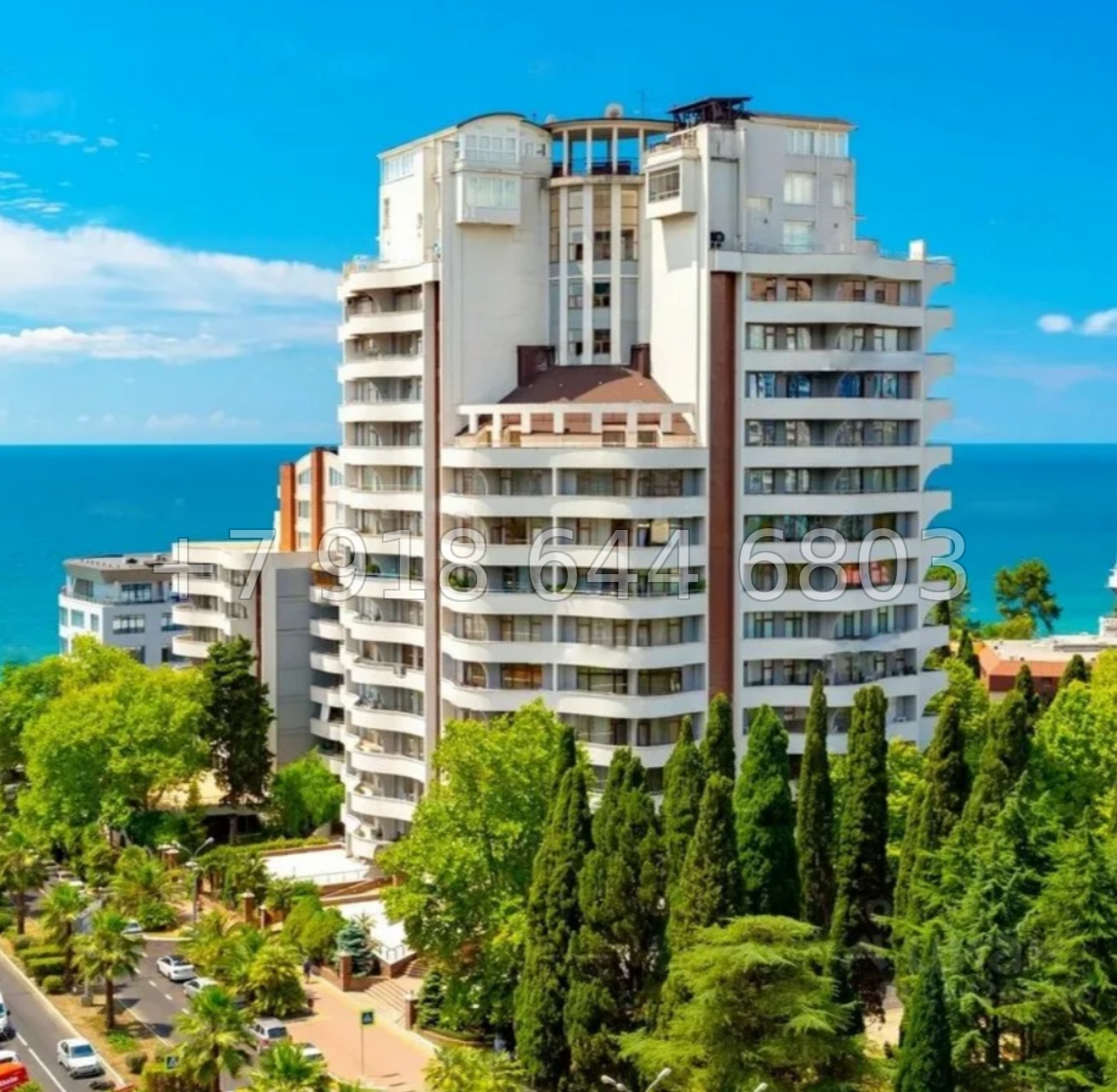 № 54 е. Квартира у моря . Район Золотого Треугольника Сочи  - миниатюра 27