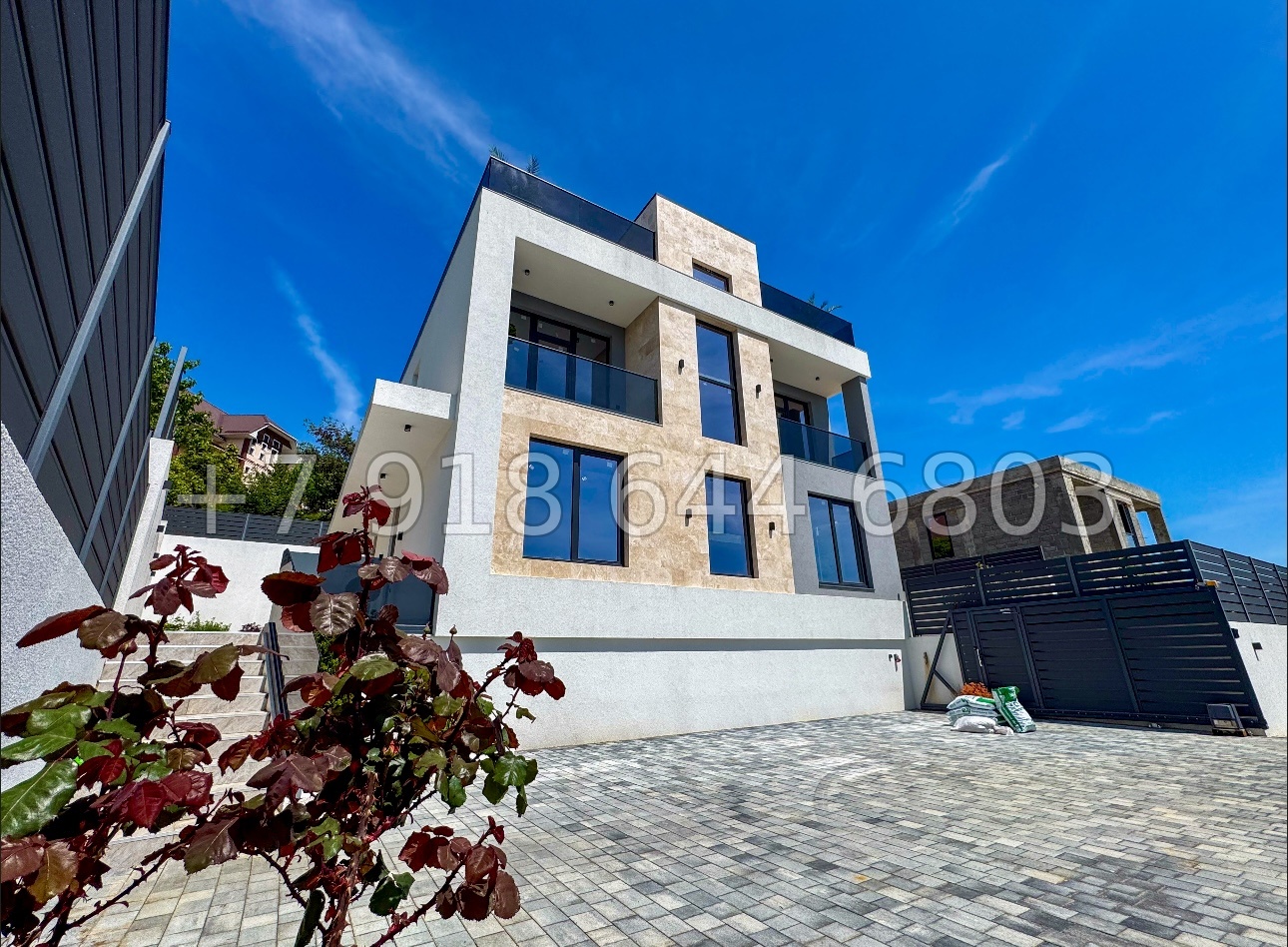 № 43 Б. Три дома на выбор с видом на море в Адлере  - миниатюра 1