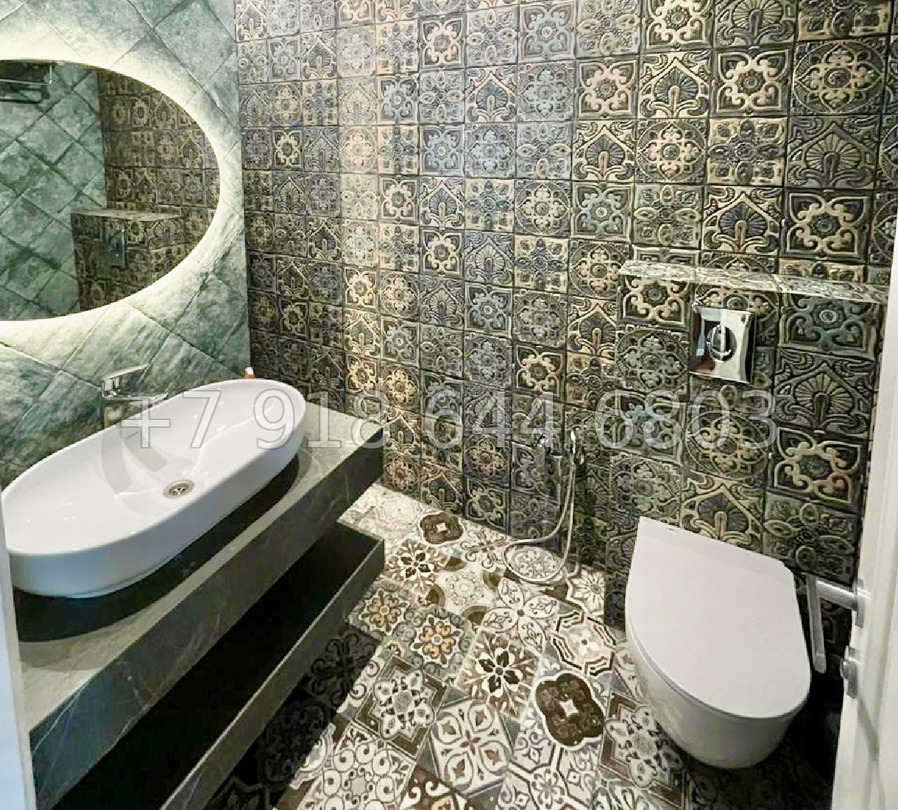 № 376 р. Трёхкомнатная квартира у моря в Сочи ЖК Мадрид 4 - миниатюра 11