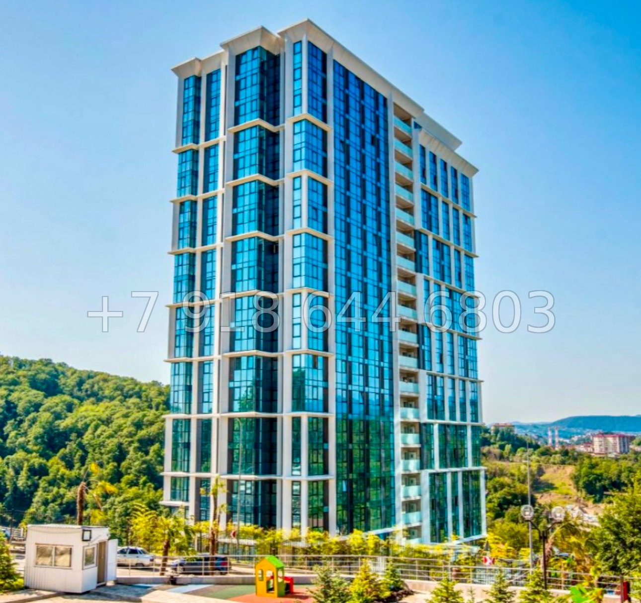 № 116 п. ЖК Сочи Парк квартира с ремонтом  - миниатюра 9