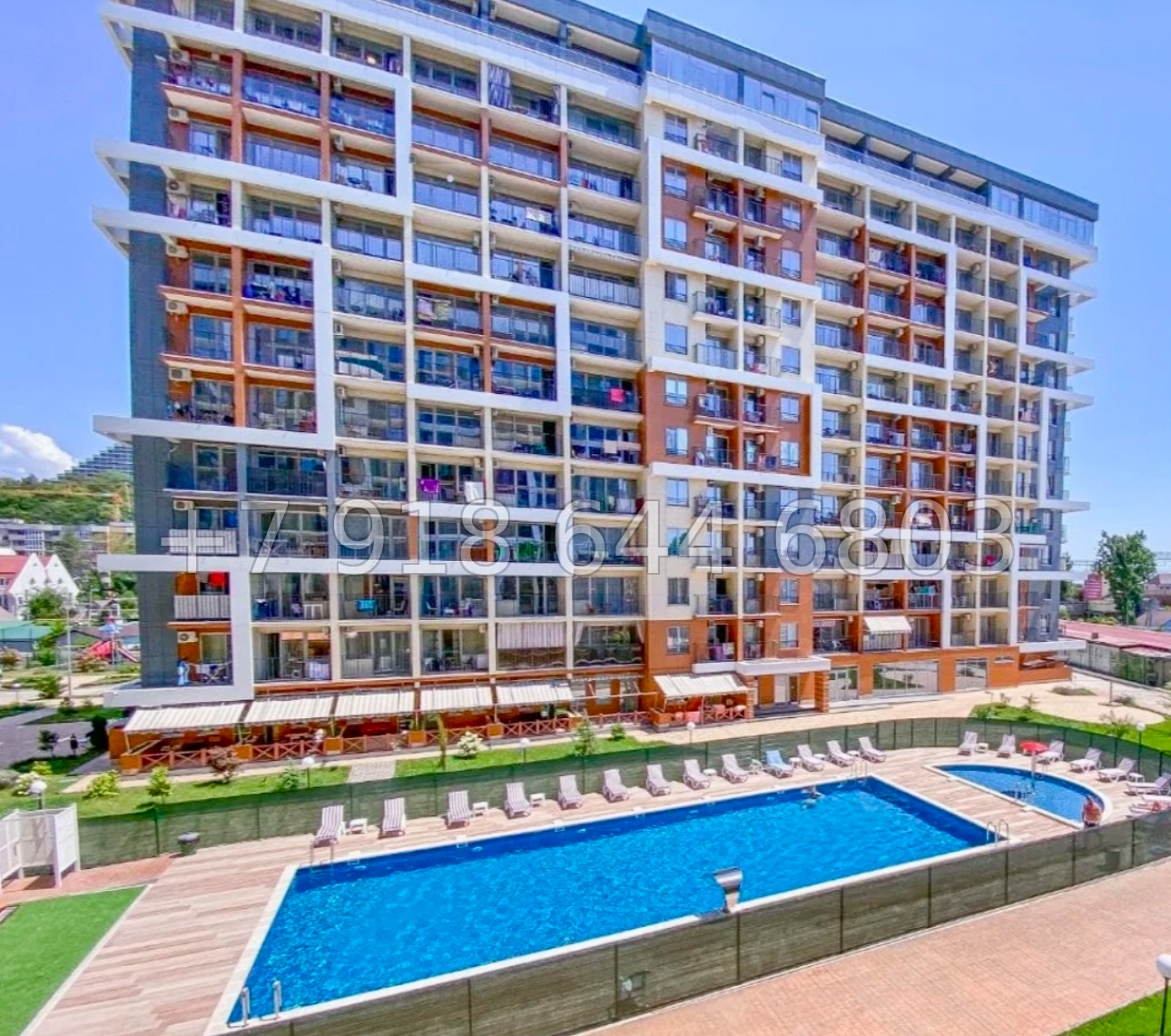 № 463 р. Квартира у моря в Сочи Дагомысе  - миниатюра 14