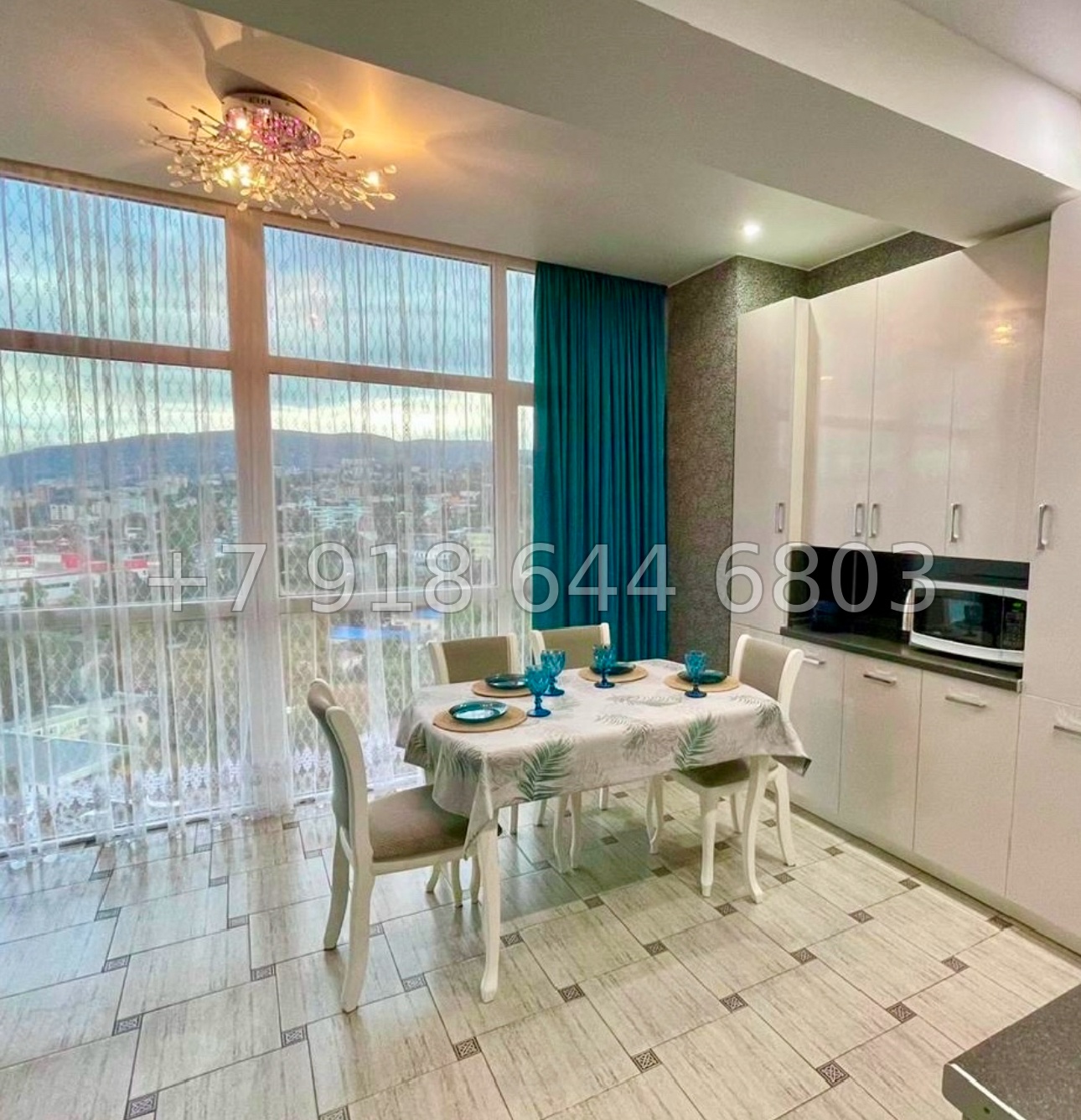 № 49р. Квартира в центре города Сочи с хорошим видом  - миниатюра 1