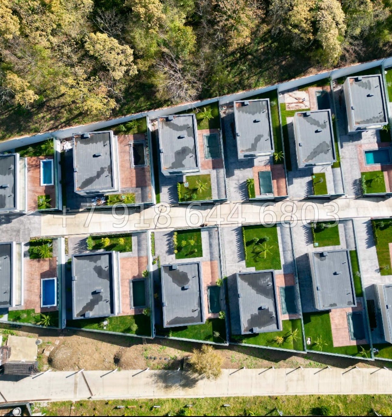 № 108 Б. Два последних дома в новом коттеджном посёлке в городе Сочи  - миниатюра 8