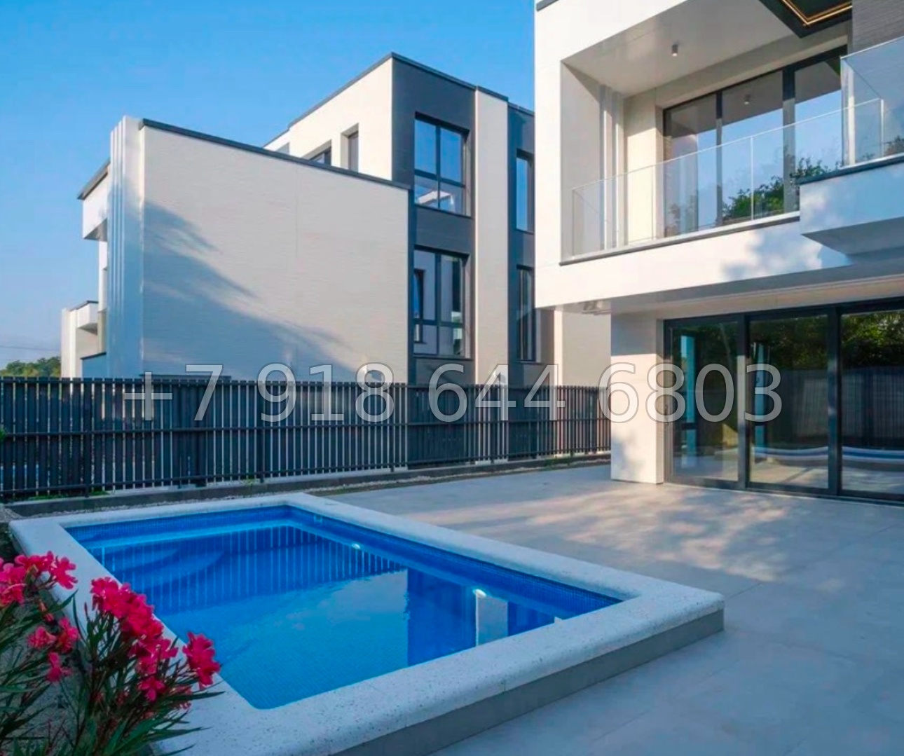 № 117 Б. Адлер 8 домов с бассейном  - миниатюра 2