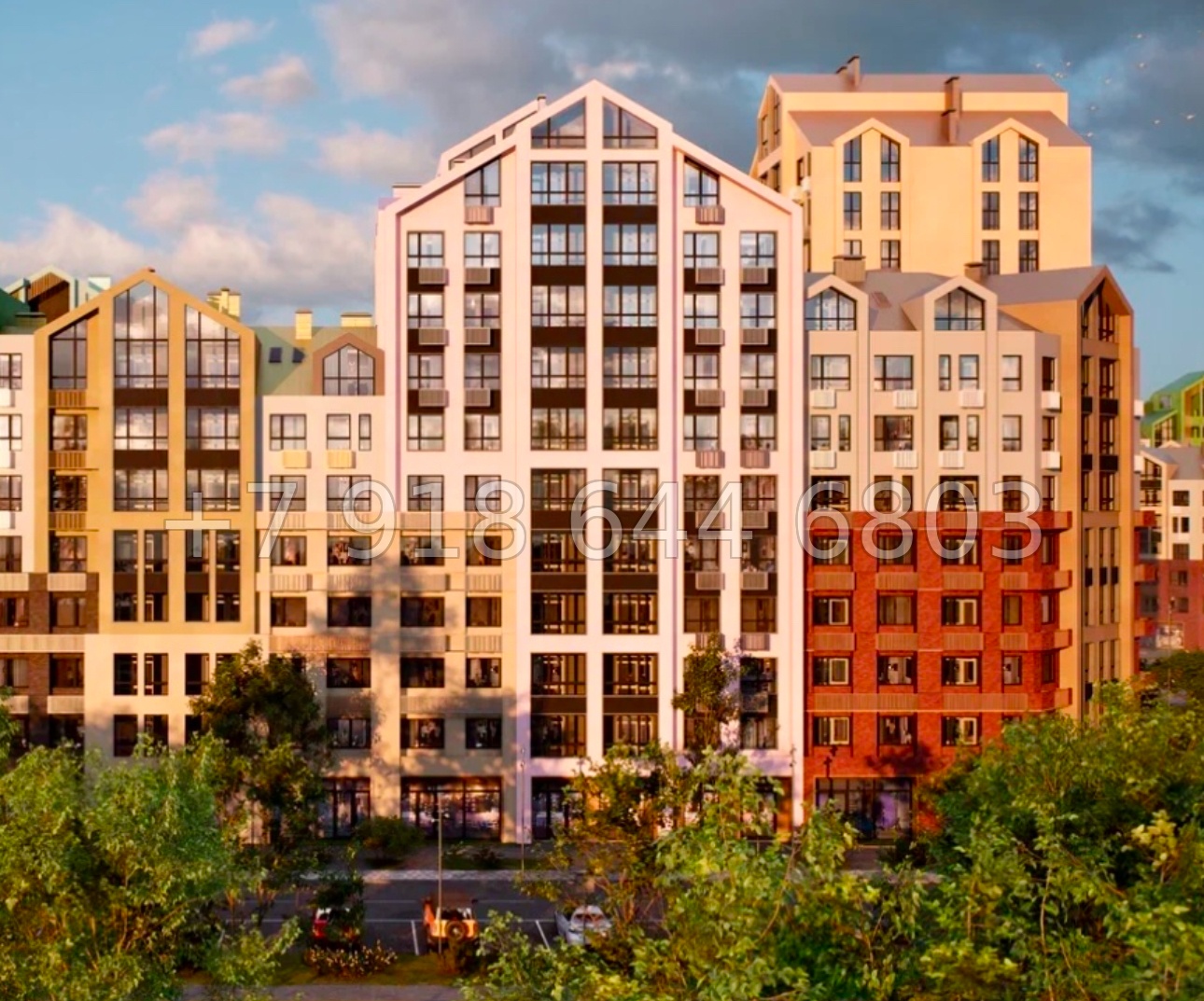 № 12ю. Мой любимый ЖК в Крыму на море ЖК Мойнако Ривьера  - миниатюра 19