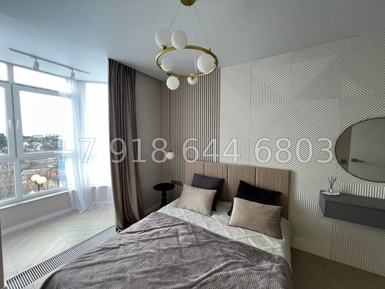 № 245 р. Квартира с видом на море в ЖК Меркато Сочи  - миниатюра 6