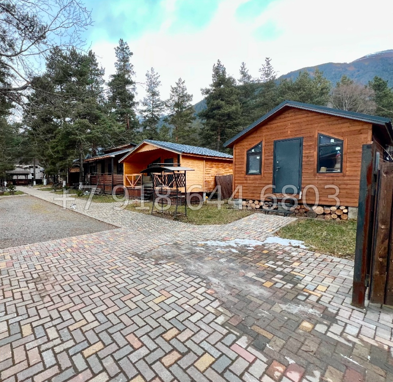 № 3 ч. Готовый бизнес в горах. База отдыха в Архызе 10 домов - миниатюра 2