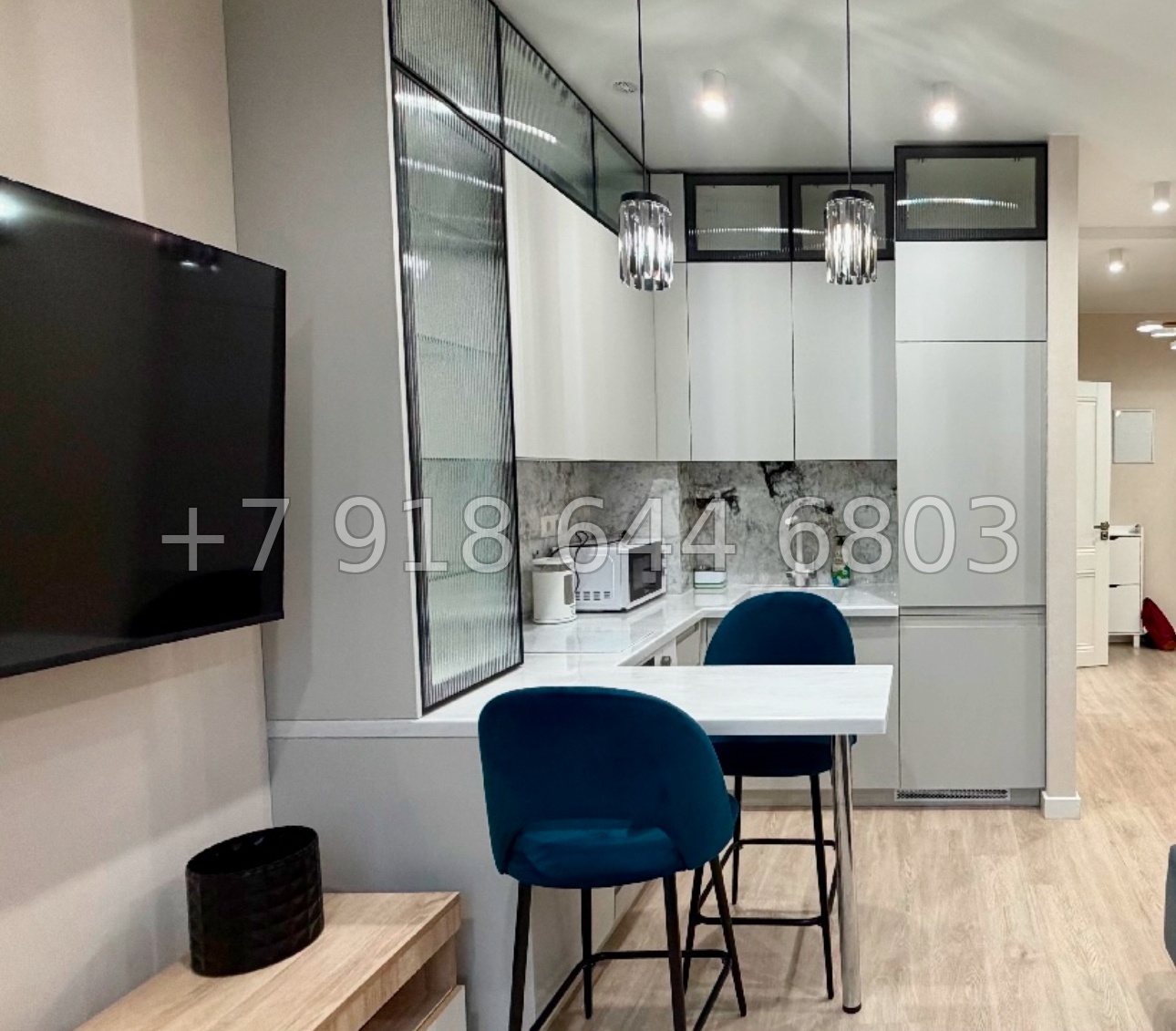 № 429 р. ЖК Меркато Сочи. Квартира с хорошим ремонтом  - миниатюра 7