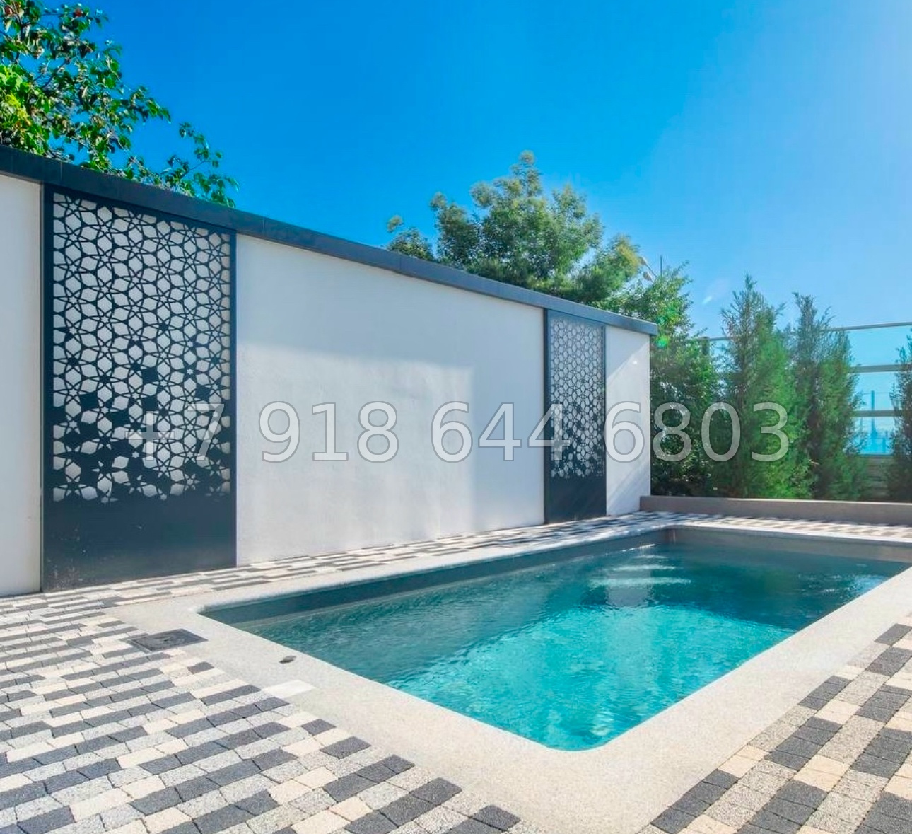 № 83 В. Дом в Сириусе. Дом с бассейном  - миниатюра 11