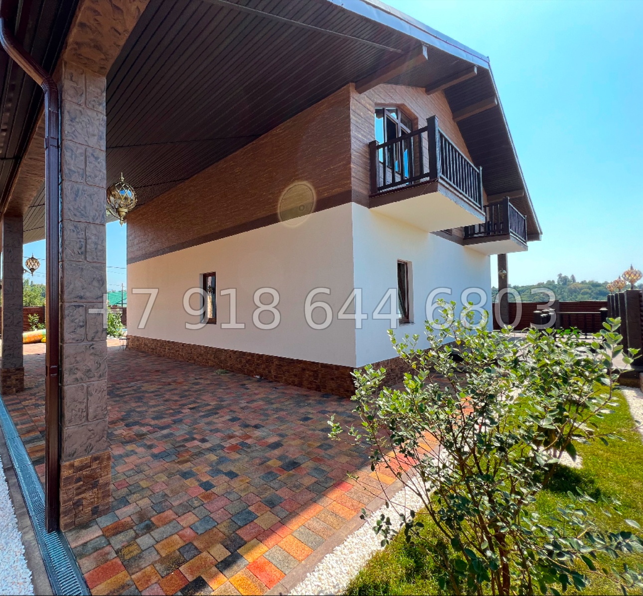 № 168 Б. Дом с большим бассейном в Адлере  - миниатюра 10