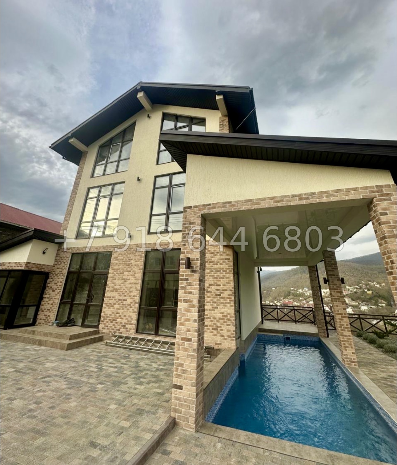 № 86 Б.  Дом в городе Сочи с баней и бассейном  - миниатюра 1