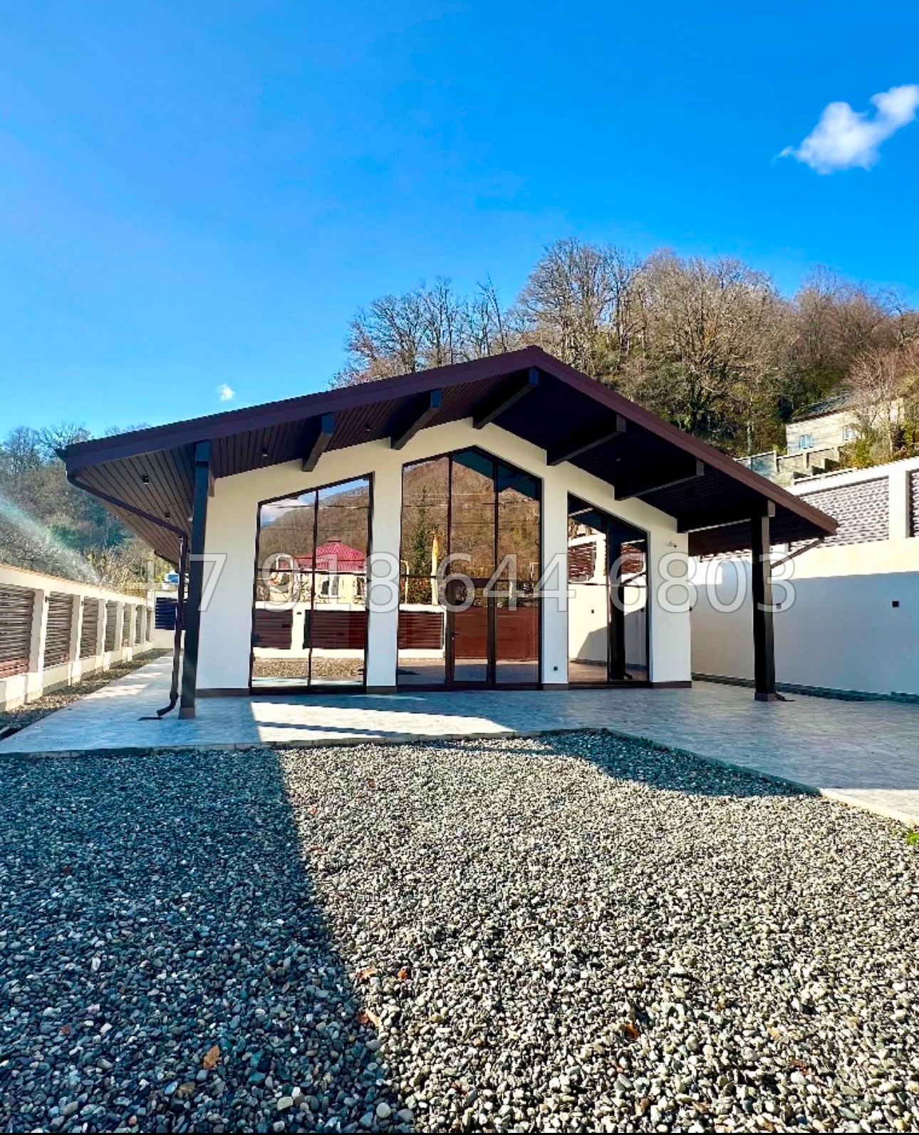 № 43 в. Одноэтажный Дом Шале с ремонтом. Дом в городе Сочи  - миниатюра 1