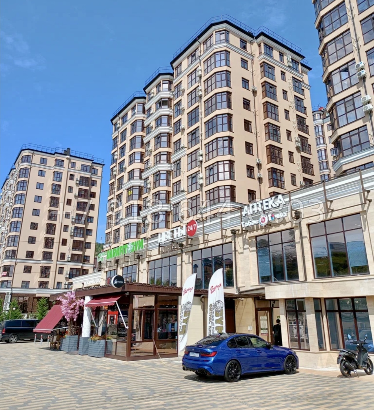 № 177 р. Квартира в центре ЖК Новая Заря Сочи  - миниатюра 16