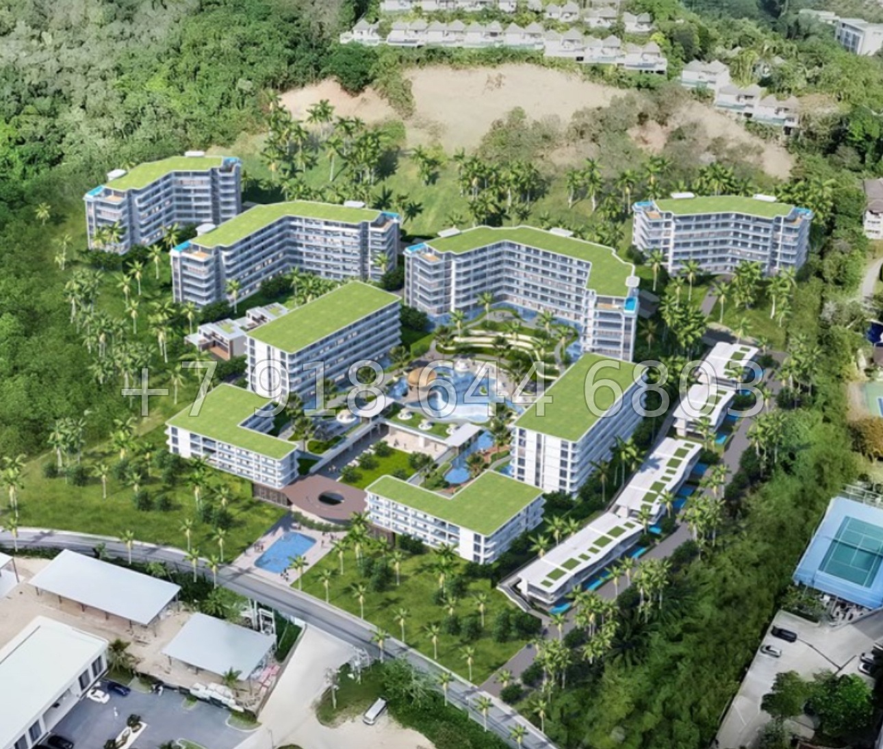 № 3. Пхукет AYANA Heights Seaview Residence T.H. Group Phuket Co., Ltd Банг Тао пляж район - миниатюра 22