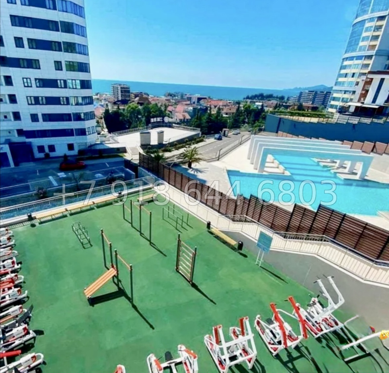 № 360 р. Квартира на море в Адлере ЖК Морская Симфония  - миниатюра 24