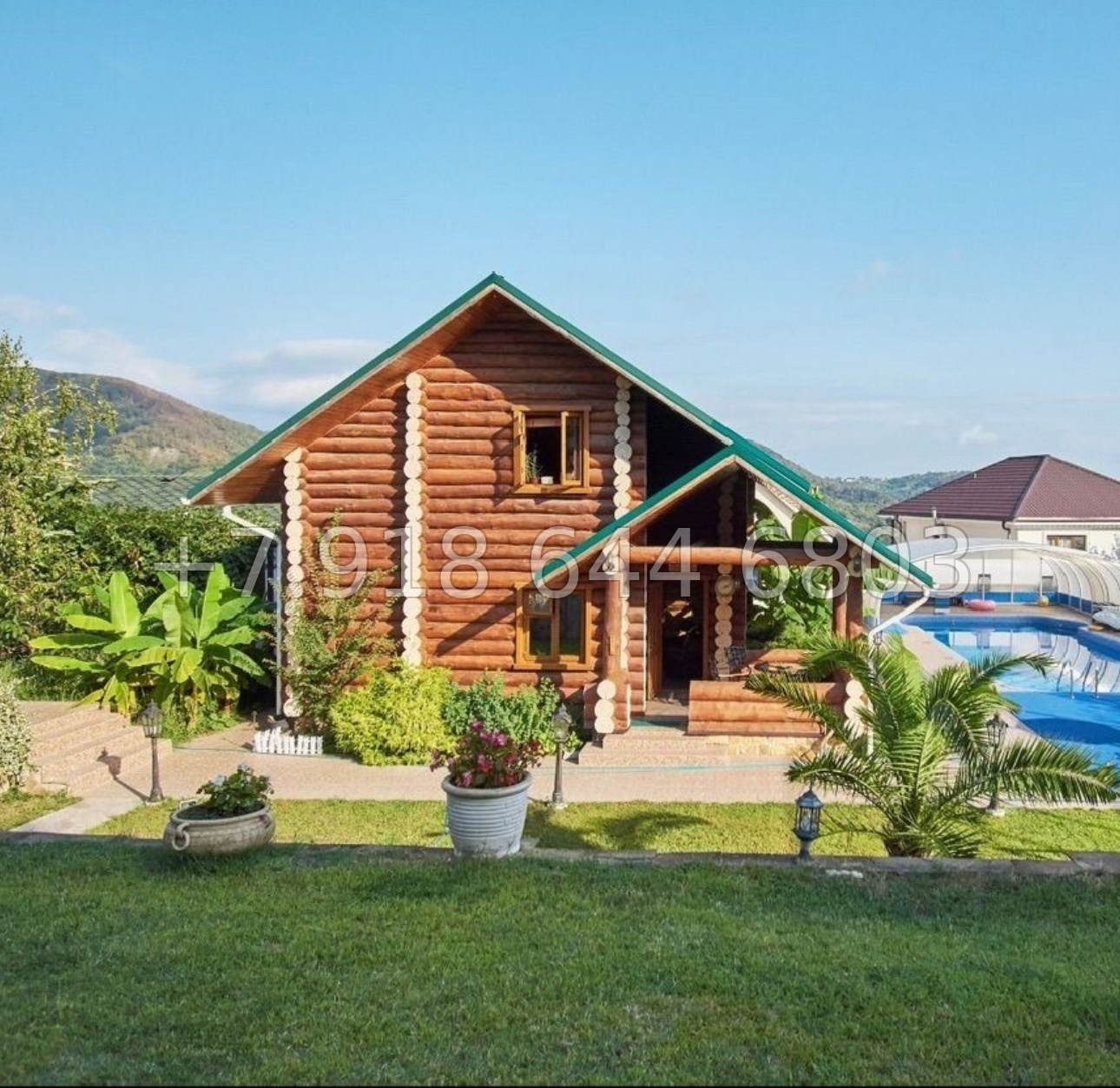 № 146 Б. Дом с огромным бассейном в Сочи  - миниатюра 3