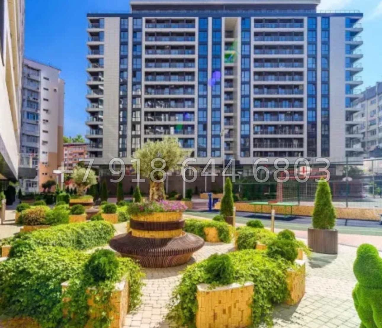 № 444 р. Двухкомнатная Квартира в центре города Сочи ЖК Сокол - миниатюра 14