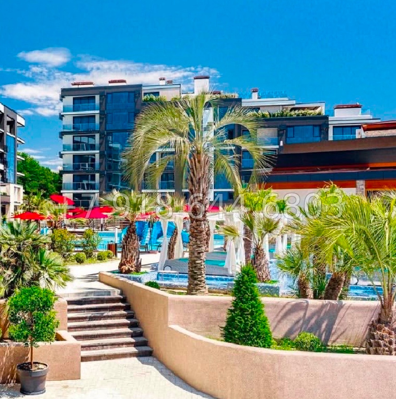 № 479 р. Квартира в дорогом жилом комплексе Сочи  - миниатюра 1